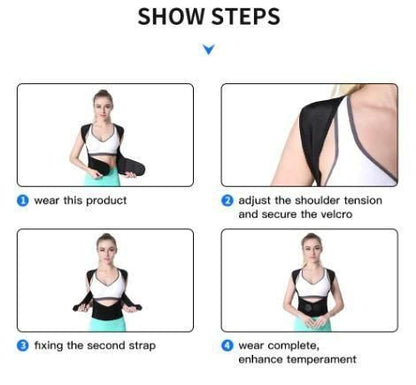 🖤 AlignPro™ Posture Corrector – Relieve Pain, Regain Confidence