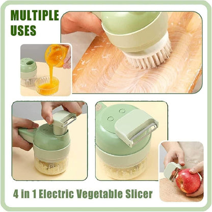 💫 4-in-1 Kitchen Wizard – Cut Smarter, Not Harder!