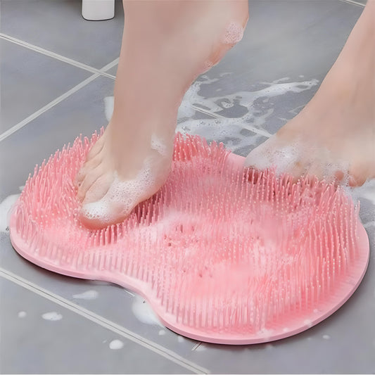 Shower Foot Scrubber Mat 🚿🦶 | Deep Cleaning, Massage & Dead Skin Removal
