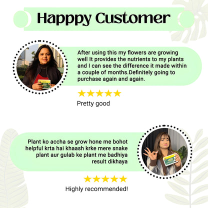 Plant Grow™ Fertilizer Sticks 🌿✨ | Slow-Release Nutrition | For All Plants | 50 Sticks (Pack of 2 & 4)