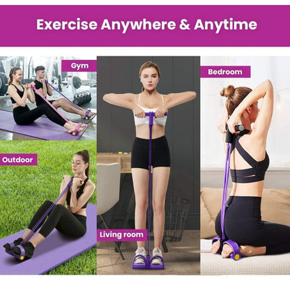 Multi-Function Yoga Pedal Puller 💪✨ | Resistance Band for Yoga, Fitness & Home Gym