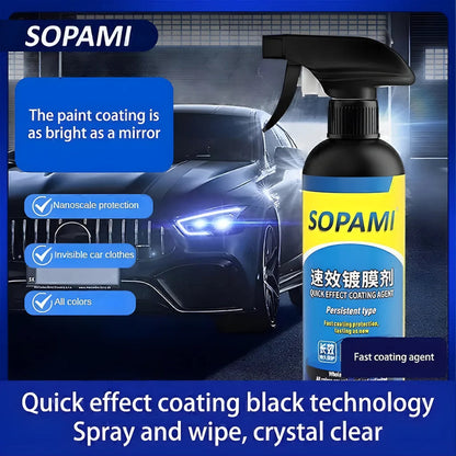 🚗✨ Sopami Car Coating Spray 50ml (Pack of 2) – Long-Lasting Shine, Water Repellent & Scratch Protection ✨🚗