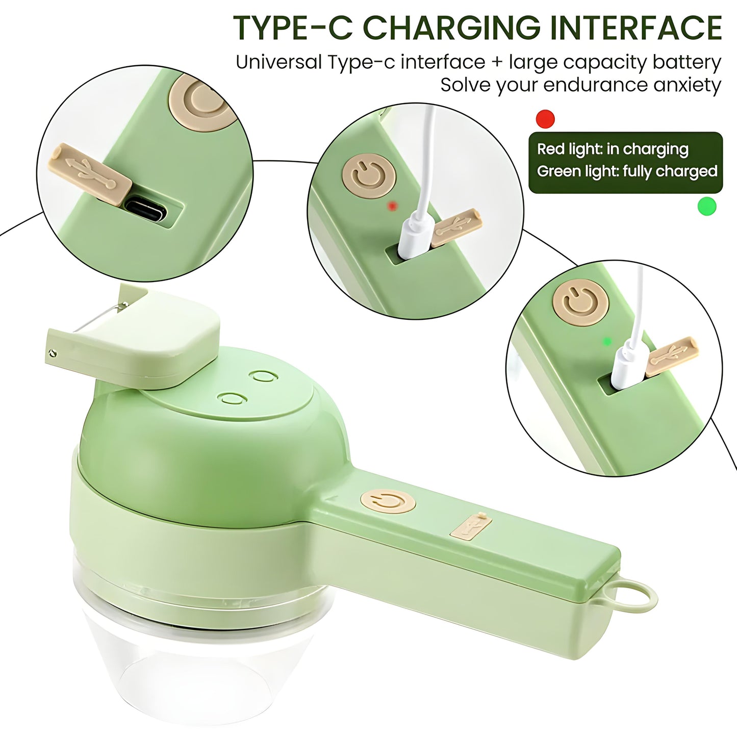 💫 4-in-1 Kitchen Wizard – Cut Smarter, Not Harder!