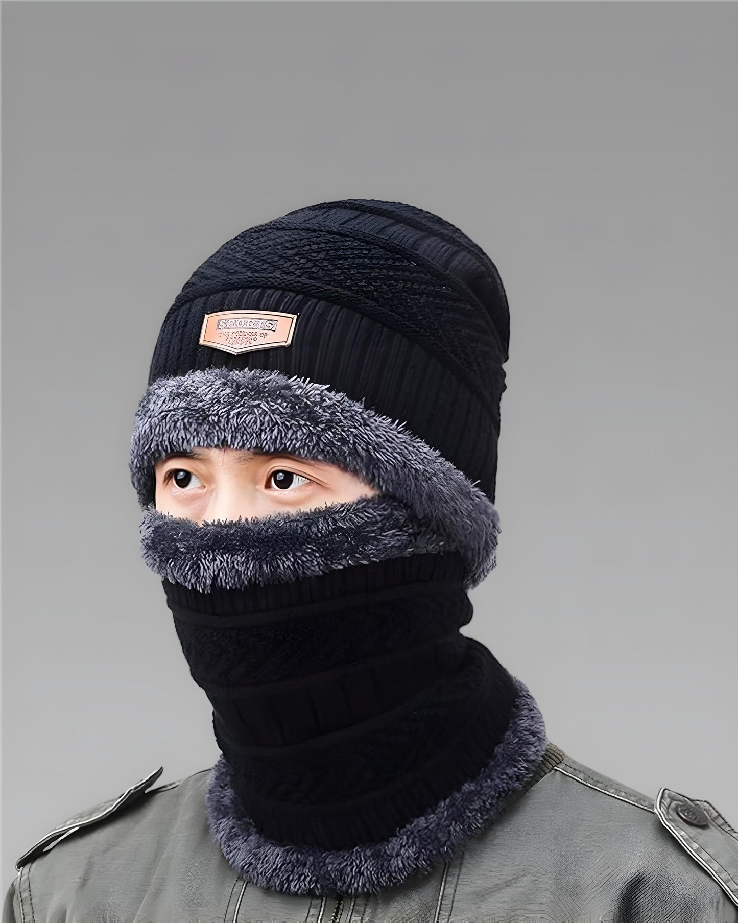 Premium Unisex Woolen Cap Set 🧣 | Winter Beanie for Men & Women ❄️ | Cozy, Stretchable & Trendy