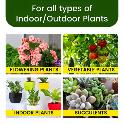 Plant Grow™ Fertilizer Sticks 🌿✨ | Slow-Release Nutrition | For All Plants | 50 Sticks (Pack of 2 & 4)