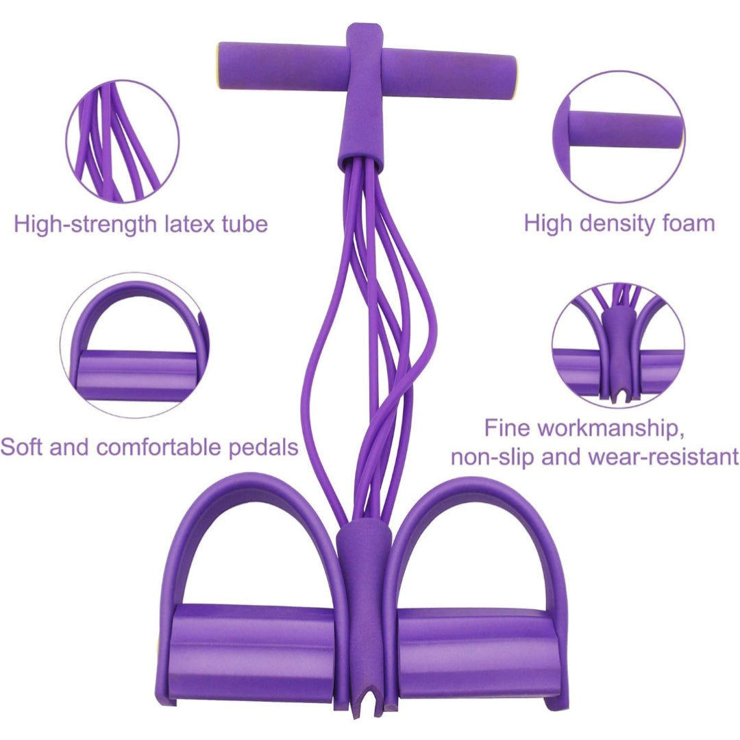 Multi-Function Yoga Pedal Puller 💪✨ | Resistance Band for Yoga, Fitness & Home Gym