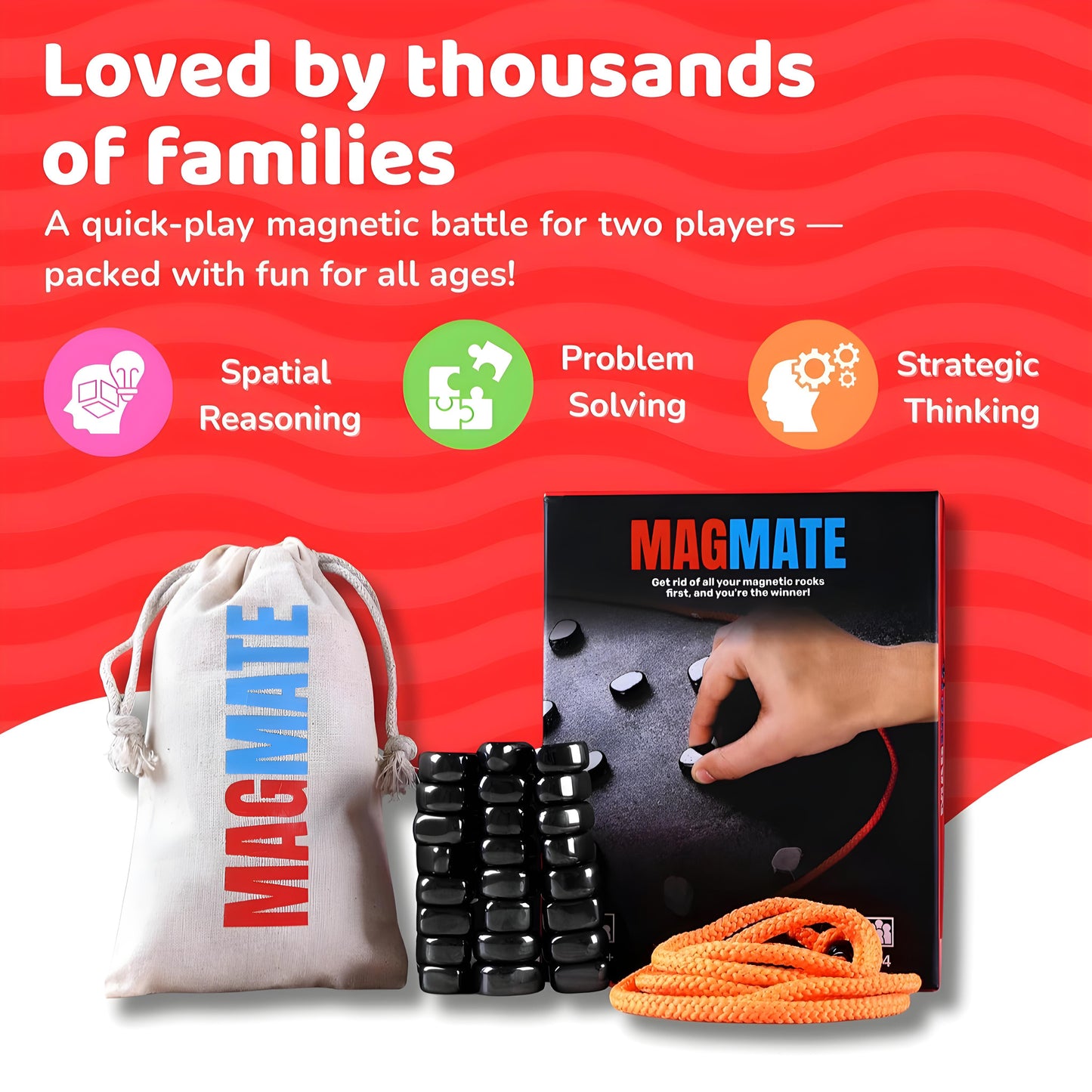 Cluster Magnet Game by Dealverse – Small Size, Maximum Strength