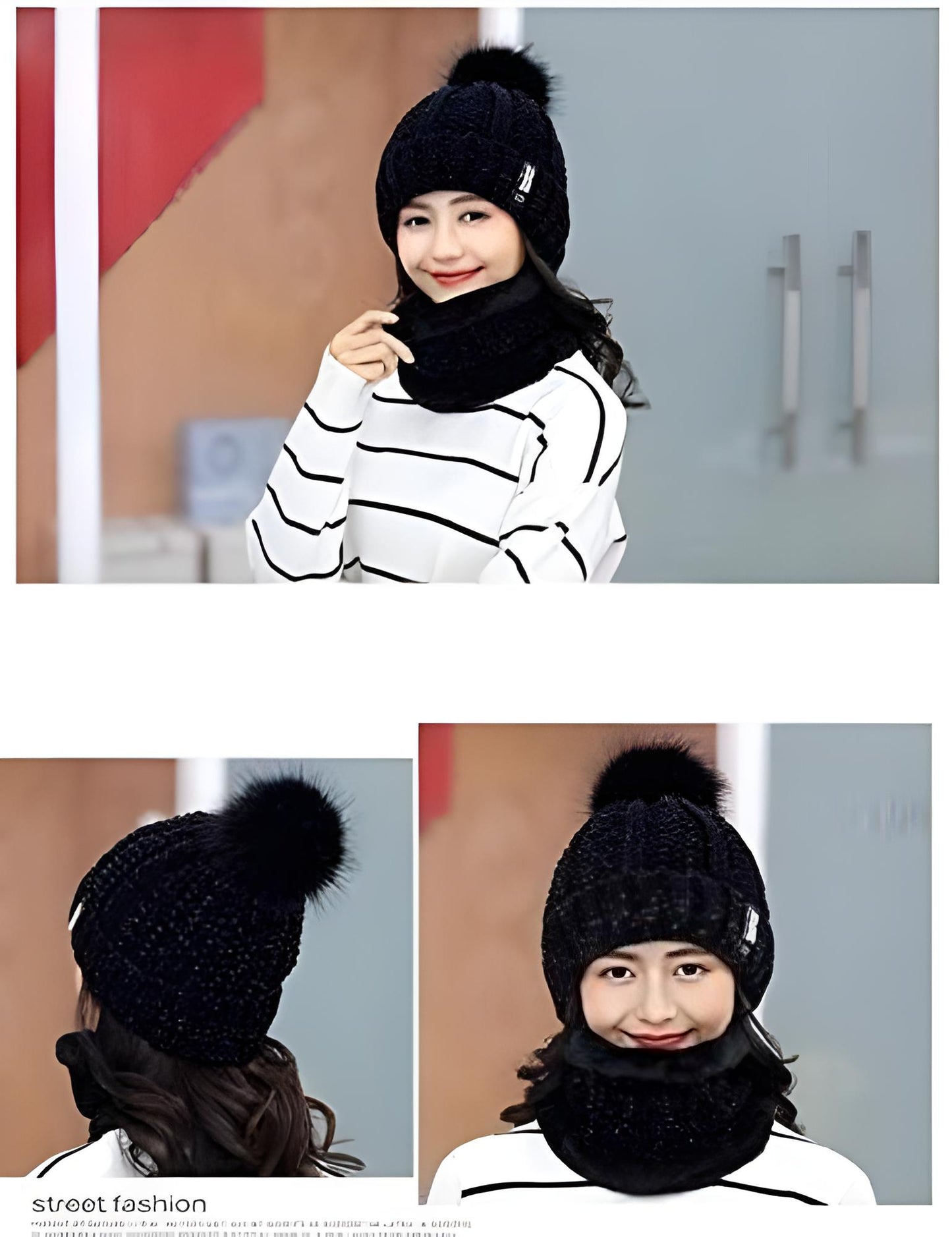 Premium Unisex Woolen Cap Set 🧣 | Winter Beanie for Men & Women ❄️ | Cozy, Stretchable & Trendy