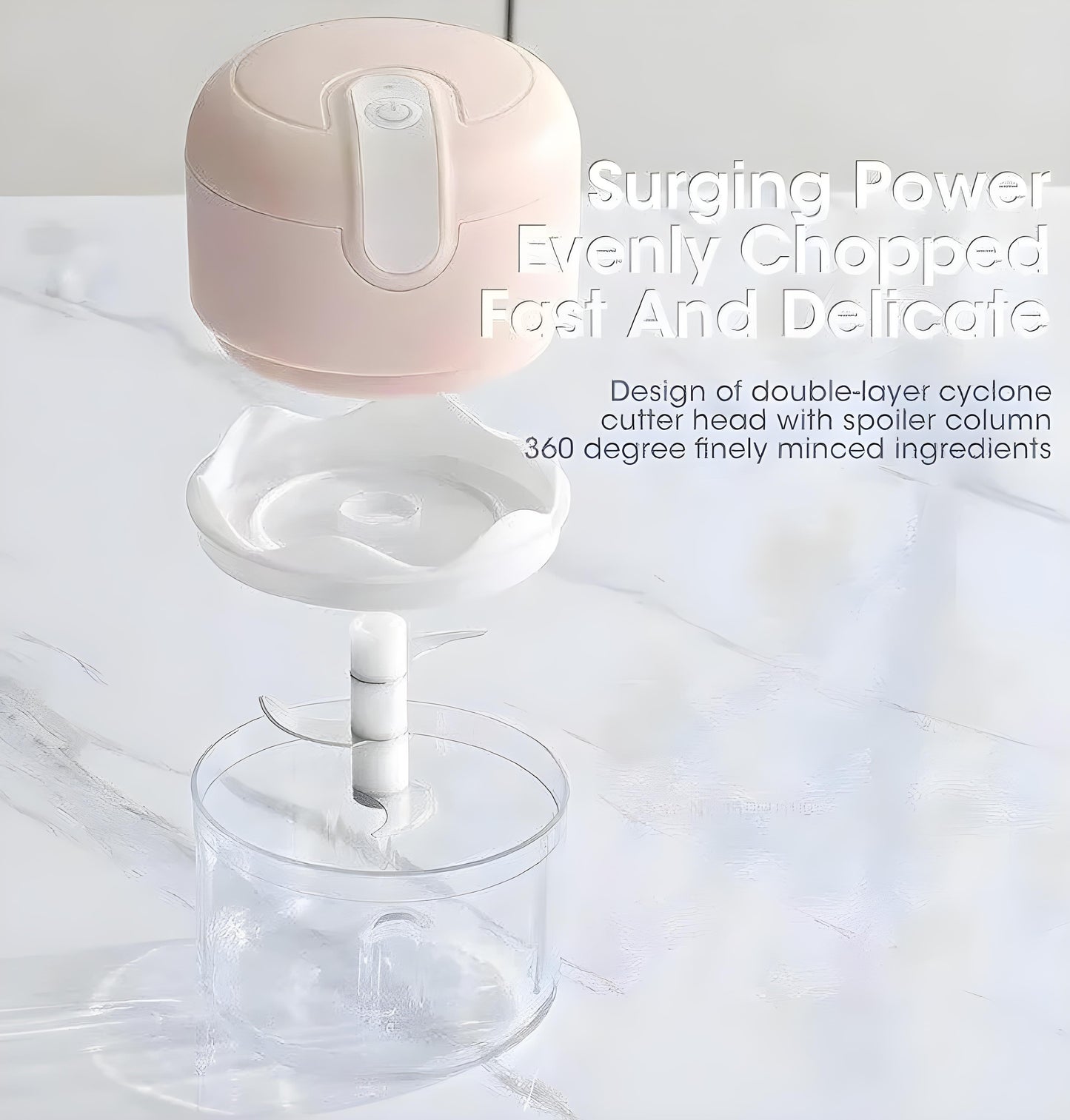 ⚡ Dealverse Electric Mini Garlic Chopper (250ml) 🧄 – Fast, Safe & Effortless Chopping! 🔪 – One-Touch Operation | USB Rechargeable | Compact & Powerful 💚