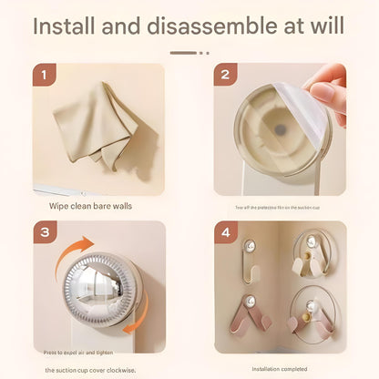 Premium Smart Suction Pot Lid Holder 🥘 | No Drill, Strong Grip & Space Saver