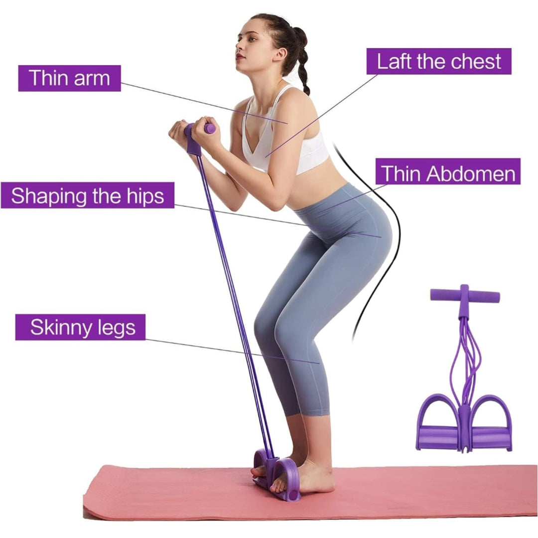 Multi-Function Yoga Pedal Puller 💪✨ | Resistance Band for Yoga, Fitness & Home Gym