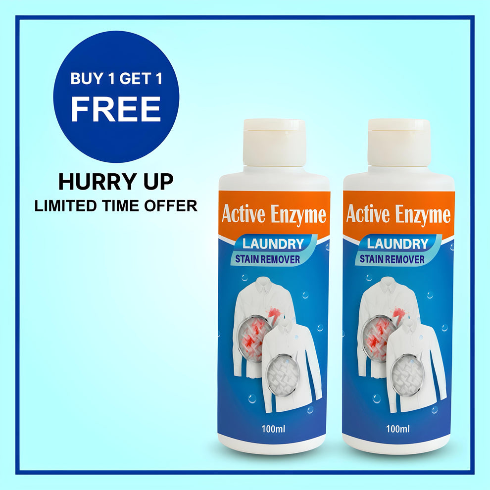 Active Enzyme Laundry Stain Remover 🧺✨ | Deep Cleaning Power (Pack of 2)