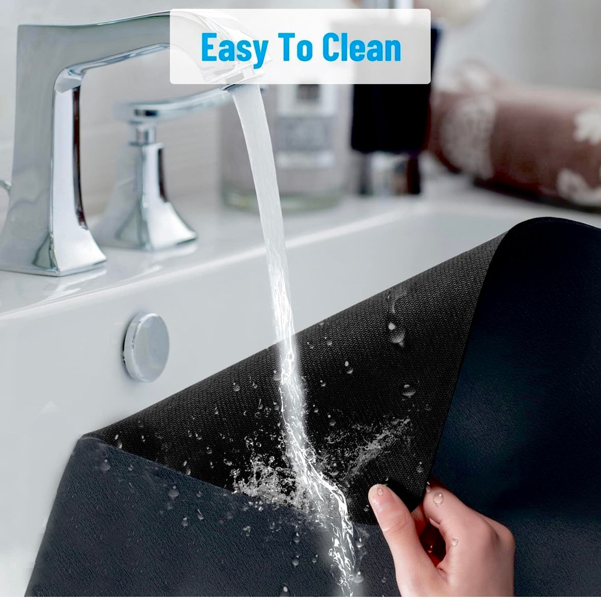 Premium Quick Dry Mat 🏡✨ | Soft, Water Absorbing Floor Mat (Pack of 2 – Assorted)