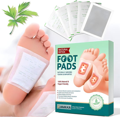 ✨ Detox Foot Patches – Natural Cleanse & Revive Pads Kit 👣🌿(set of 10)(pack of 2)
