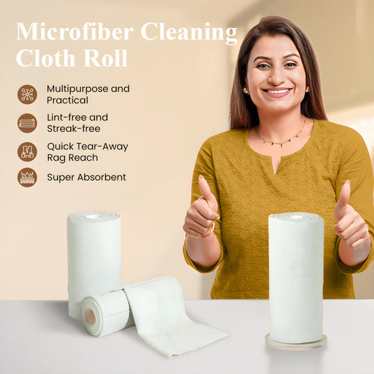 ✨ Premium Microfiber Cleaning Cloth – Ultra Soft, Lint-Free & Reusable (Pack of 25) 🧽