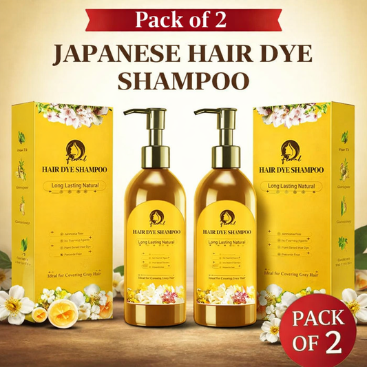 ✨ ORIGINAL Japanese Long Lasting Natural Hair Dye Shampoo 🖤 | Buy 1 Get 1 Free 🎁