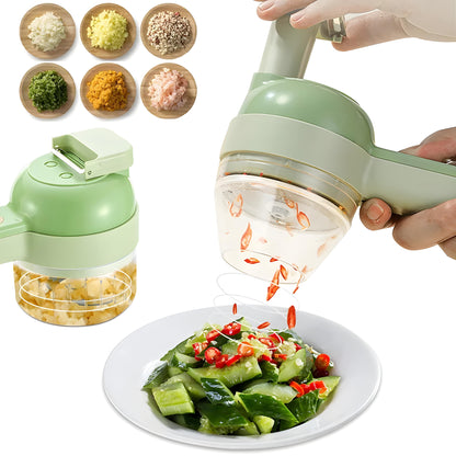 💫 4-in-1 Kitchen Wizard – Cut Smarter, Not Harder!