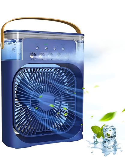 🔥 Portable USB Air Cooler Fan ❄️ – Stay Cool Anytime, Anywhere! 💨 – Compact, Silent & Powerful – Dealverse Exclusive 🌬️