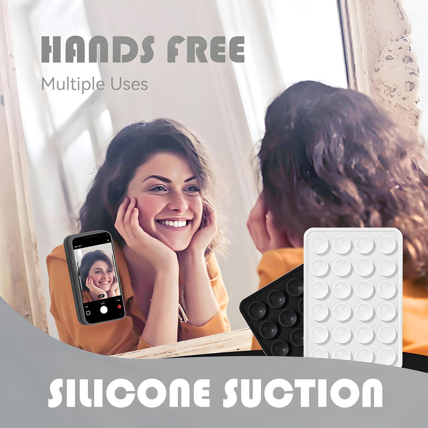 Suction Phone Case / Holder Mount (3 pc) (Buy 1 Get 2 Free)