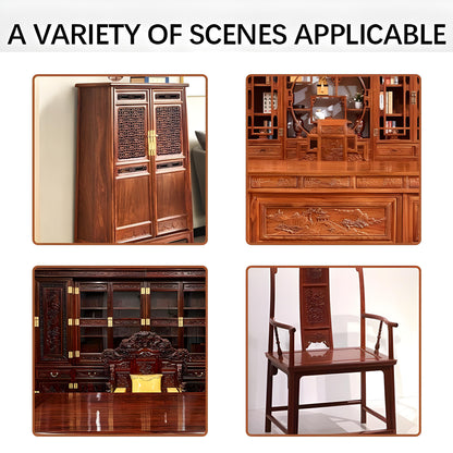 🪵 Natural Beeswax Furniture Polish & Cleaner ✨ Shine & Protect (Pack of 2)