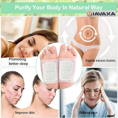✨ Detox Foot Patches – Natural Cleanse & Revive Pads Kit 👣🌿(set of 10)(pack of 2)
